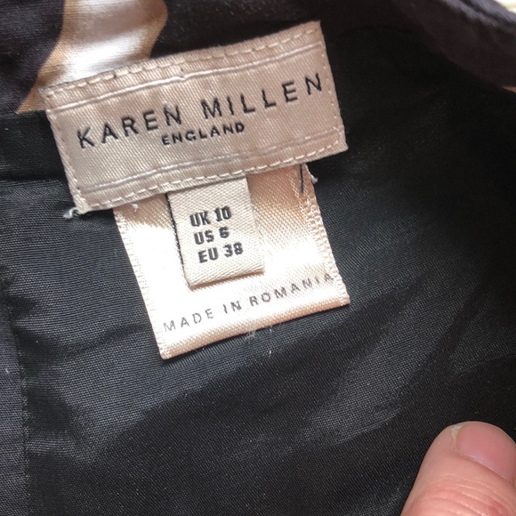 Karen Millen giraffe print cap sleeve sheath dress - Picture 5 of 7